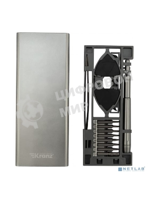 Набор отверток для точных работ Kranz RA-04, 24 предмета