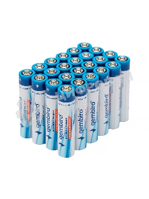 Батарейки солевые Gembird GB-R03P-24B, тип AAA, 24шт, коробка