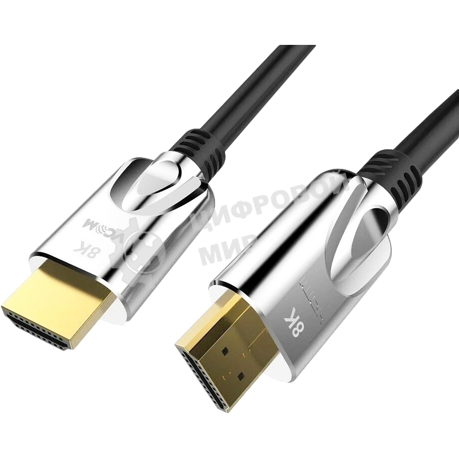 Кабель HDMI 19M/M,ver. 2.1, 8K@60 Hz 1.5m VCOM CG862-1.5M VCOM/TELECOM