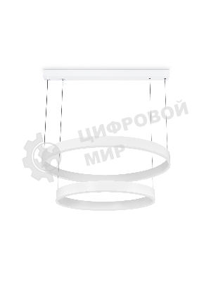 Светильник Ambrella light FA6615/2 WH белый 119W D600/800*750 (ПДУ РАДИО 2.4G)