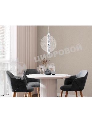 Светильник Ambrella light LH31145 СH/CL хром/прозрачный 13W 3000K 280*60*350