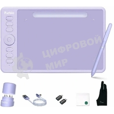 Графический планшет Parblo Intangbo SW USB Type-C фиолетовый