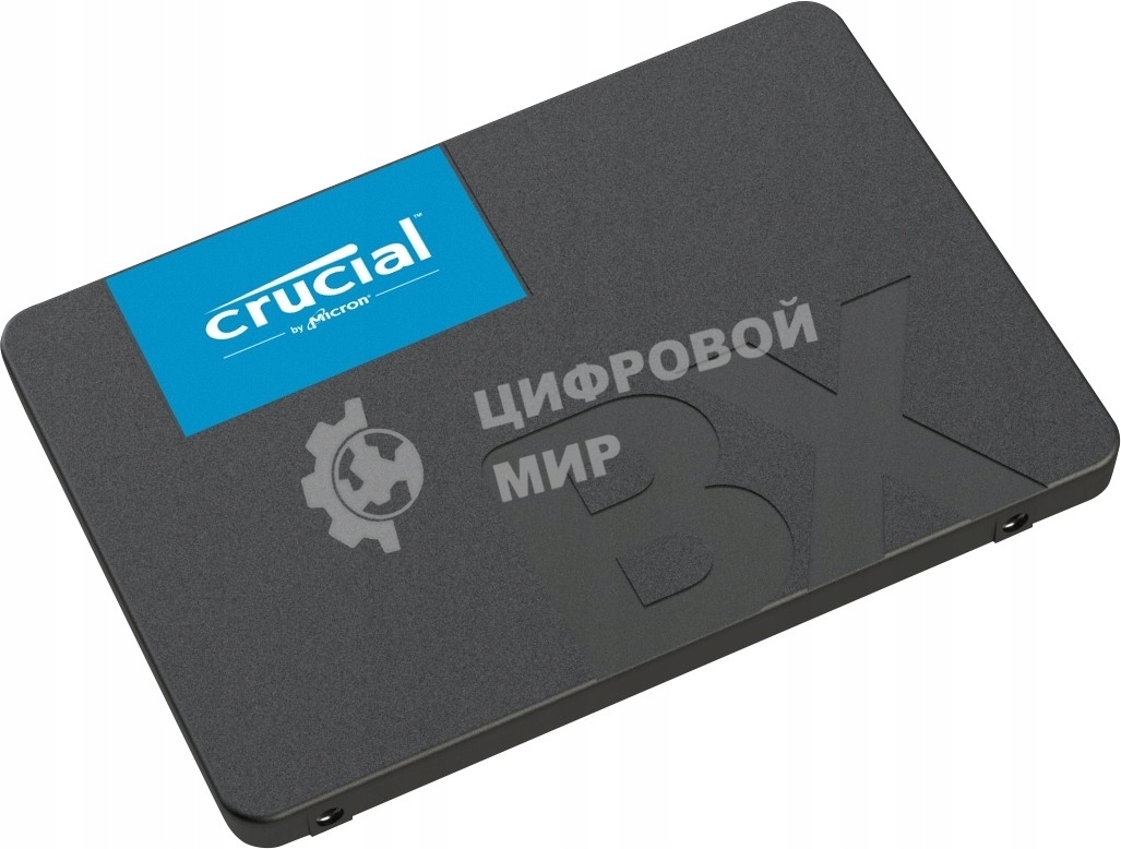 Накопитель SSD Crucial BX500, 1Tb, SATA III, 2.5