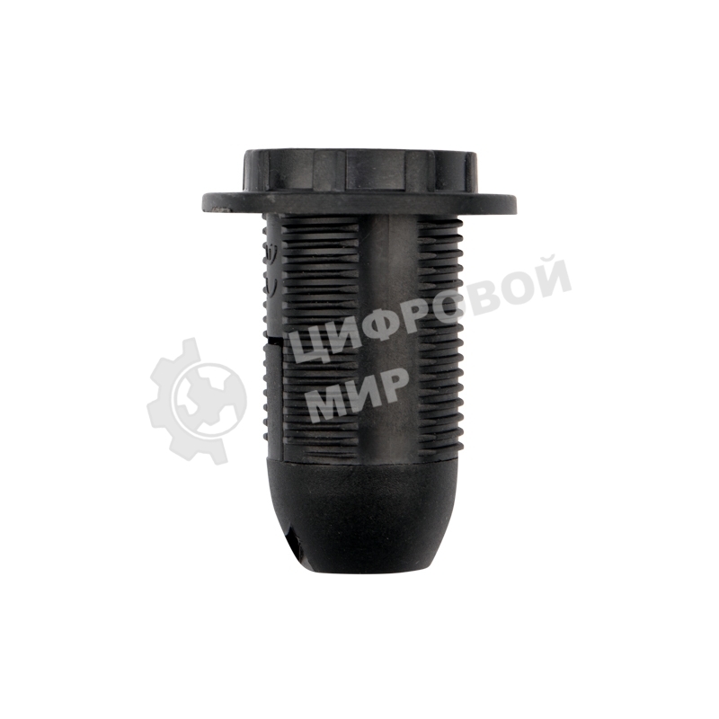 Патрон Rexant пластиковый термостойкий подвесной с кольцом Е14, черный