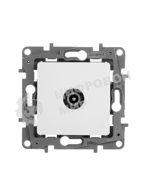 Розетка телевизионная проходная, 15дБ, бел. ETIKA