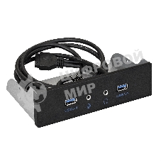 Планка USB на переднюю панель ExeGate EX289291RUS U5H-627, 5,25