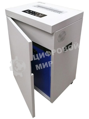 Шредер Office Kit S500 (2х15) белый (секр.P-5)/фрагменты/17лист./50лтр./скрепки/скобы/пл.карты/CD