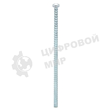 Болт шестигранный Kranz DIN 933, 8х200, упаковка поставщика (24 кг./350 шт.)