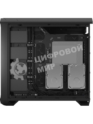 Компьютерный корпус Fractal Design Torrent Black TG Light Tint/E-ATX, TG, 2x3.5, 4x2.5, 7xPCI, 1xUSB-C, 2xUSB3.0/2x180mm, 3x140mm fans inc./FD-C-TOR1A-01