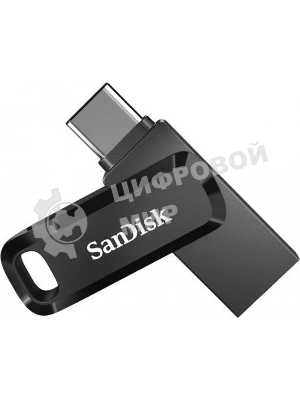 Флешка USB Sandisk 128Gb Ultra Dual Go SDDDC3-128G-G46 USB3.1 черный