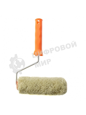 Валик Сибртех Фасадные работы, 180мм, ворс 18мм, D 36мм, D ручки 6 мм, полиакрил, полиэстер