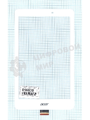 Сенсорное стекло (тачскрин) для Acer Iconia Tab A1-850. белое