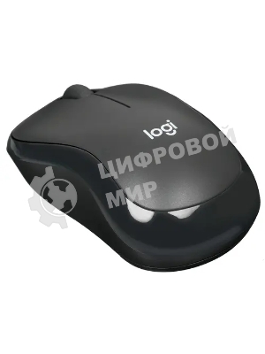 Мышь беспроводная Logitech M240 SILENT графитовый, 4000 dpi, Bluetooth, кнопки - 3