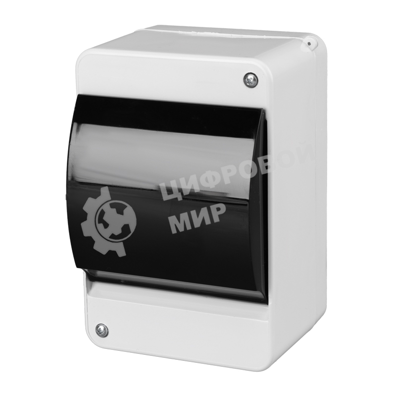 Корпус пластиковый Rexant с крышкой КМПн 2/4 IP30 на 2-4 модуля белый