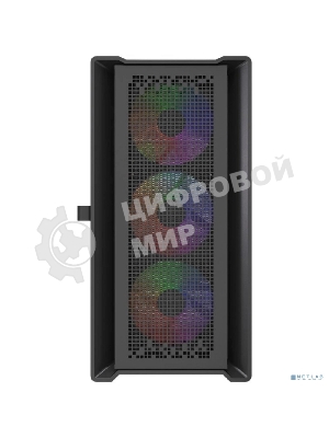 Корпус PowerCase ByteFlow Micro Black LE, Micro-Tower, чёрный