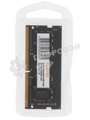 Оперативная память Qumo, DDR4, 16GB (1x16GB), 3200MHz, CL22, SO-DIMM