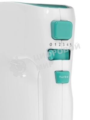 Миксер ручной Vitek VT-1490 белый/зеленый