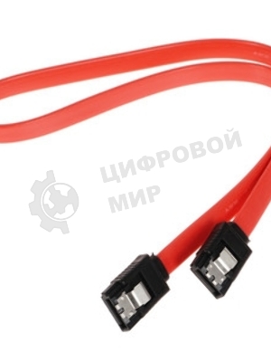 Кабель интерфейсный SATAIII Cablexpert CC-SATAM-DATA, 50 см, 7pin/7pin, защелка, пакет