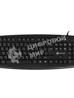 Клавиатура проводная Oklick 105M (1678092), USB, черный
