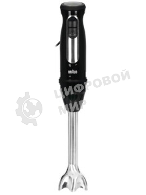 Блендер погружной Braun MQ55307MBK 1000 Вт, черный