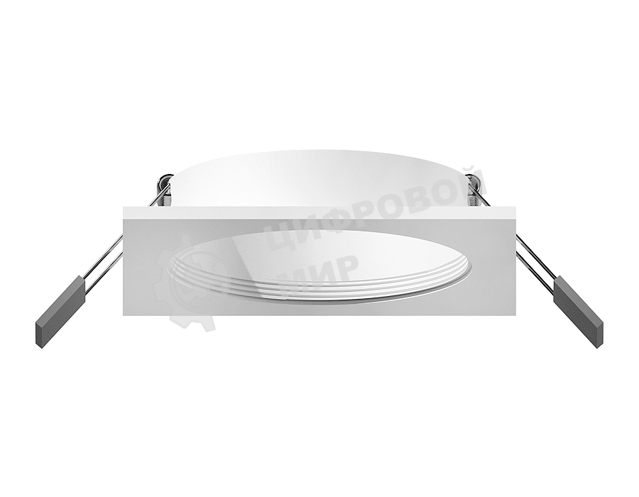 Корпус светильника C7631 SWH белый песок 92*92*H25mm MR16 GU5.3