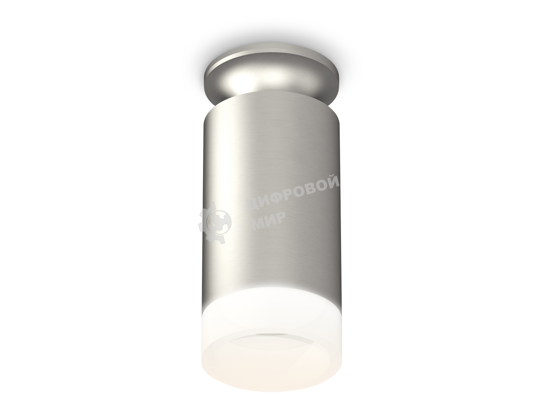 Светильник Ambrella Light XS6324081 SSL/MCH/FR серебро песок/хром матовый/белый матовый MR16 GU5.3 (N6904, C6324, N6248)