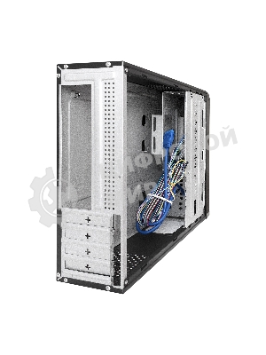 Компьютерный корпус Desktop ExeGate MI-207U-450W-8 EX288783RUS(miniITX/mATX, БП M450 с вент. 8см, 1*USB+1*USB 3.0, аудио, черный)