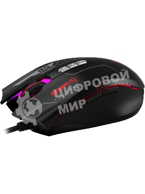 Мышь проводная A4Tech Bloody ES7 черный, 6000 dpi, USB, кнопки - 8