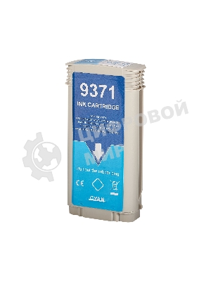 Картридж струйный Sakura C9371A (№72 Cyan) для HP, голубой, 130 мл.
