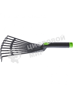 Грабли веерные 9-зубые Palisad 175х350 мм, пластиковые