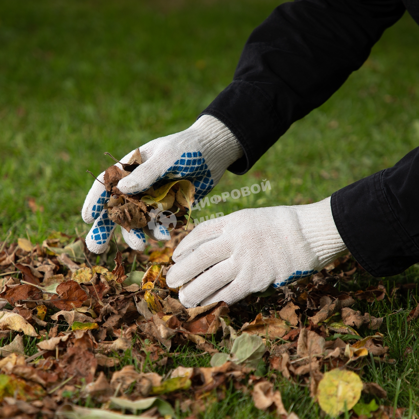 Перчатки трикотажные, ПВХ-покрытие 