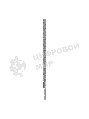 Бур по бетону Matrix, 18 x 400 мм, SDS PLUS c крестовой пластиной