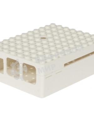 Корпус ACD RA181 белый для микрокомпьютера Raspberry Pi 3 White ABS Plastic Building Block case for Raspberry Pi 3