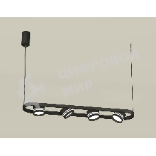 Светильник Ambrella light XB9164153/4 SBK/FR черный песок/белый матовый GX53 (C9164, N8478)