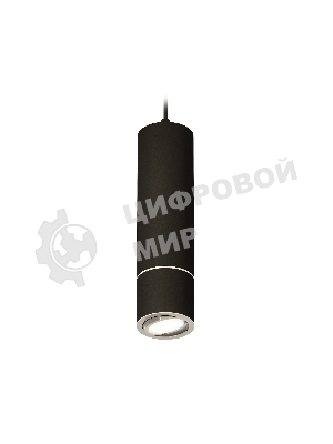 Светильник Ambrella Light XP7402040 SBK/PSL черный песок/серебро полированное MR16 GU5.3 (A2311, C7456, A2070, C7402, N7003)