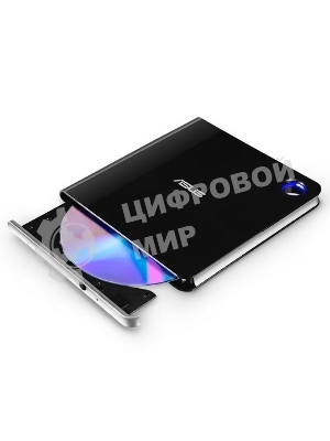 Оптический привод Blu-Ray Asus SBW-06D5H-U/BLK/G/AS черный USB slim внешний RTL