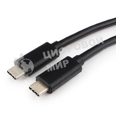 Кабель USB Cablexpert CCP-USB3.1-CMCM-0.3M, USB3.1 Type-C/USB3.1 Type-C, 0,3м, пакет