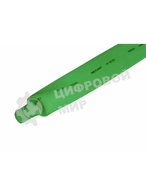 Трубка термоусадочная Rexant 20.0/10.0 1м зеленый
