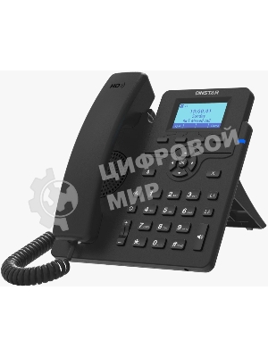 Телефон IP Dinstar C60UP черный