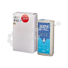 Картридж струйный Sakura C9371A (№72 Cyan) для HP, голубой, 130 мл.