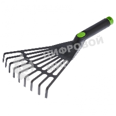 Грабли веерные 9-зубые Palisad 175х350 мм, пластиковые