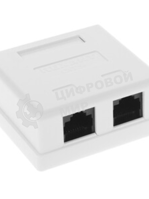Рoзетка компьютерная внешняя Rexant 1-порт RJ-45 (8P8C), FTP экранированная, категория 6