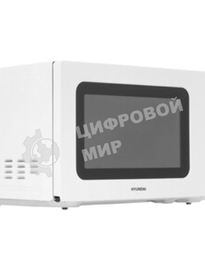 Микроволновая печь Hyundai HYM-M2064 белый, 20 л, 700 Вт, переключатели - поворотный механизм