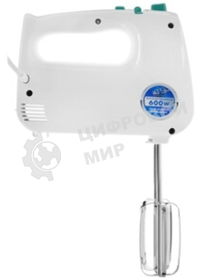 Миксер ручной Vitek VT-1490 белый/зеленый