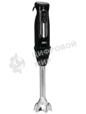 Блендер погружной Braun MQ55307MBK 1000 Вт, черный