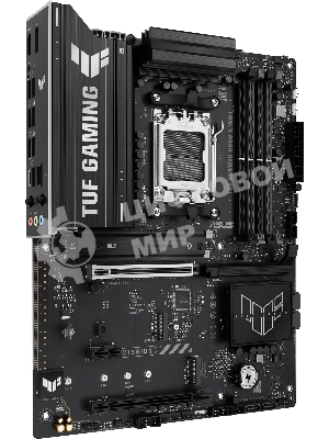 Материнская плата ASUS TUF Gaming B850-E WiFi, AM5, AMD B850, 4xDDR5, 4xSATA, 3xM.2, 1xPCIe 5.0 x16, 1xPCIe 4.0 x16, 1xPCIe x1, DisplayPort, HDMI, 1x2.5Gb LAN, USB Type-C, 3x3.5 мм, 7.1, ATX