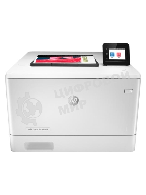 Принтер лазерный HP Color LaserJet Pro M454dw (W1Y45A#B19), А4, цветной, печ. до 27 стр/мин., 600 x 600 dpi, USB, RJ-45, Wi-Fi, BlueTooth, Air Print, Mopria