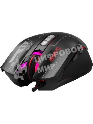 Мышь проводная A4Tech Bloody ES7 черный, 6000 dpi, USB, кнопки - 8