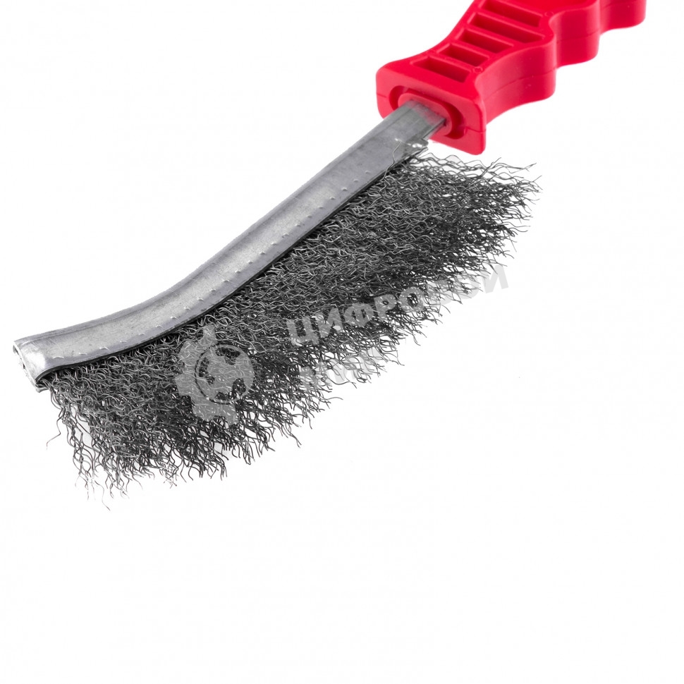 Щетка Matrix металлическая фосфатированная, пластиковая ручка