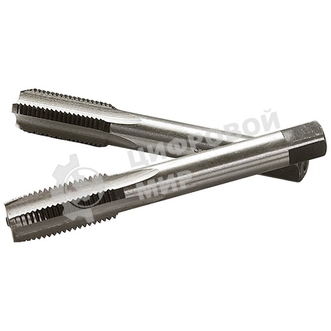 Метчик ручной Сибртех М12x1,25 мм,комплект из 2 шт.